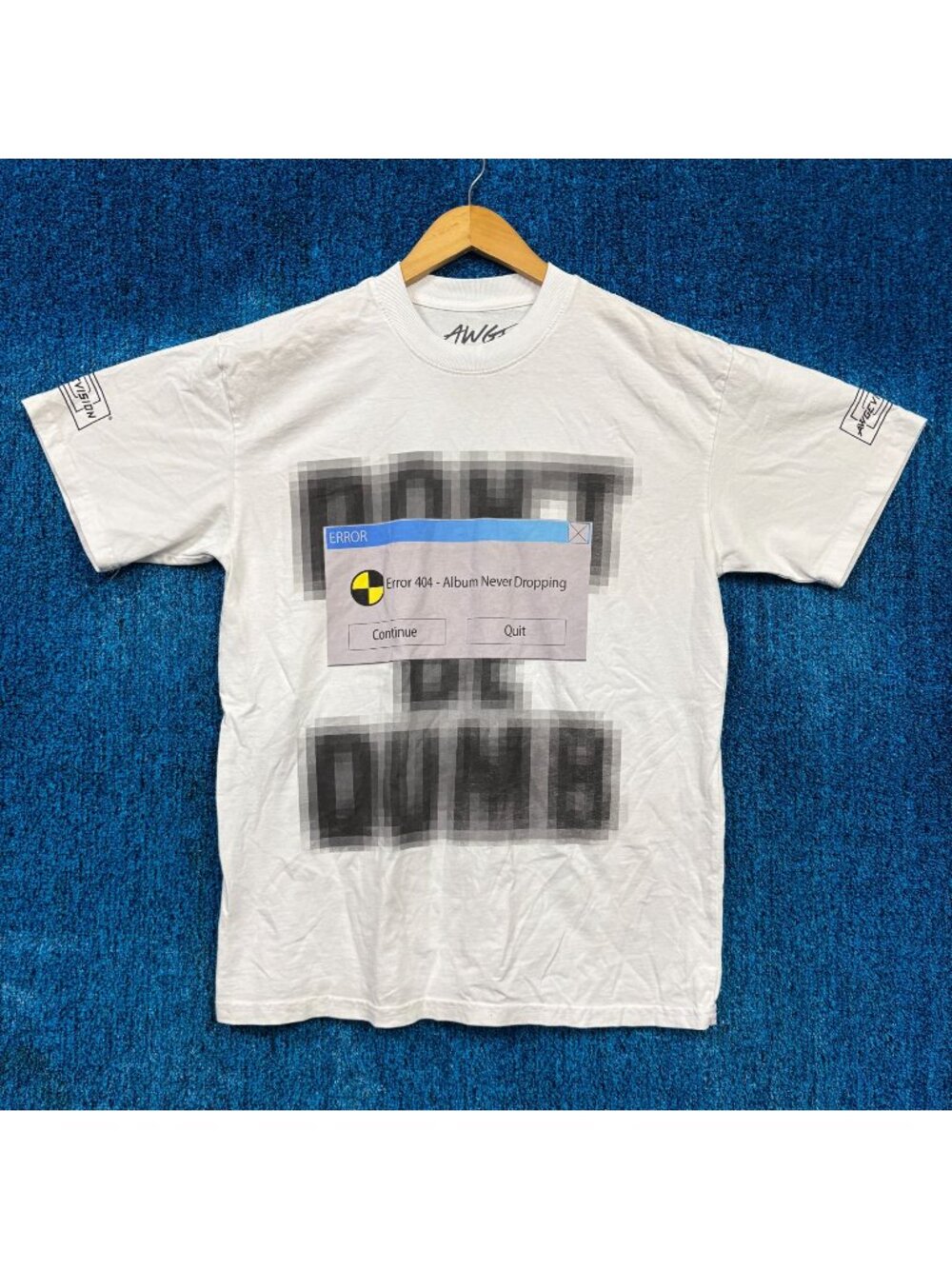 ASAP Rocky AWGE “Don’t Be Dumb Tour” Graphic T-Shirt Size M